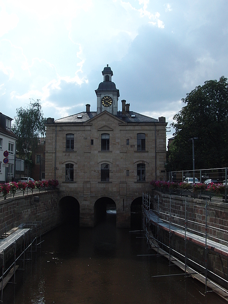 Schleusenweg an der Queich